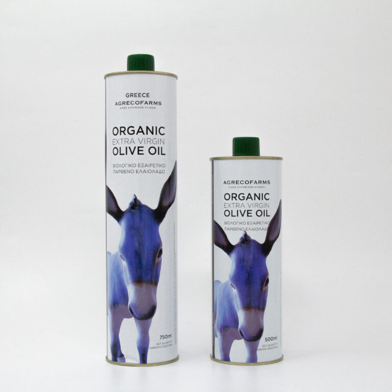 Organic olive oil and local Greek products at Agreco shop