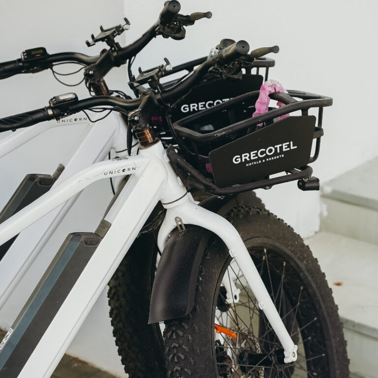 Bike riding activity at Grecotel Creta Palace