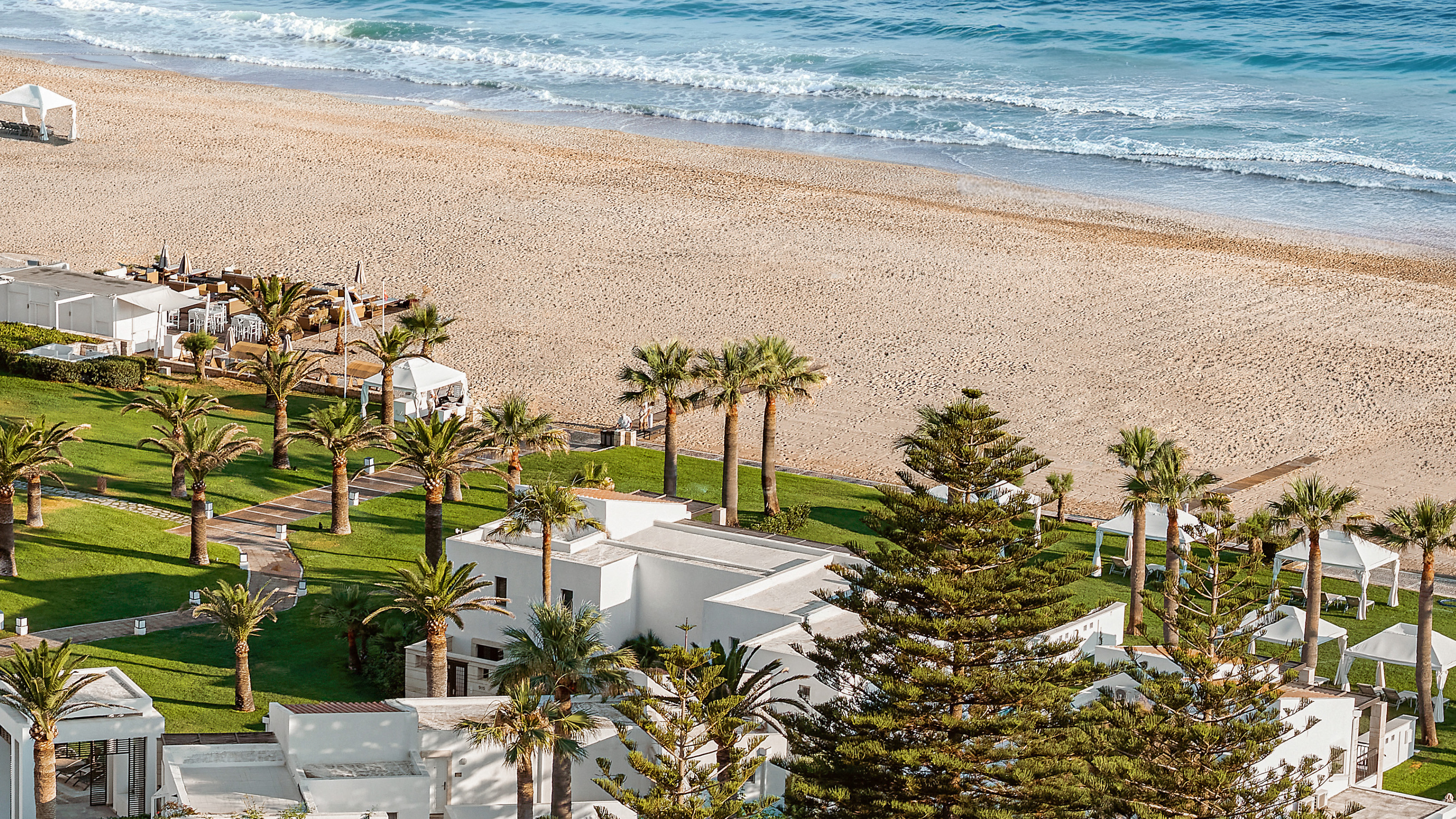 Bungalow suite seafront with private pool at Grecotel Creta Palace in Crete