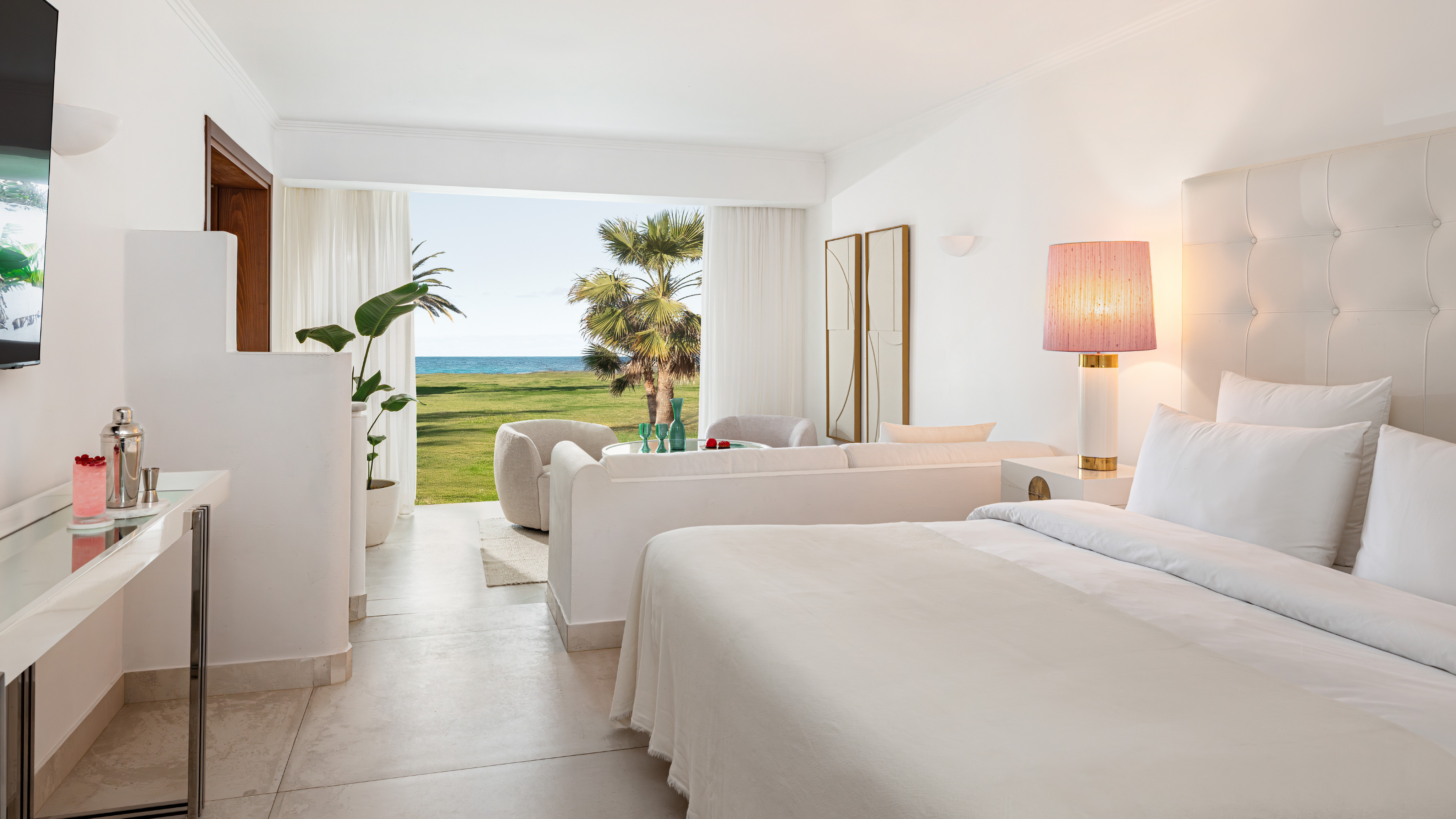 Palace family bungalow suite with sea view at Grecotel Creta Palace in Crete