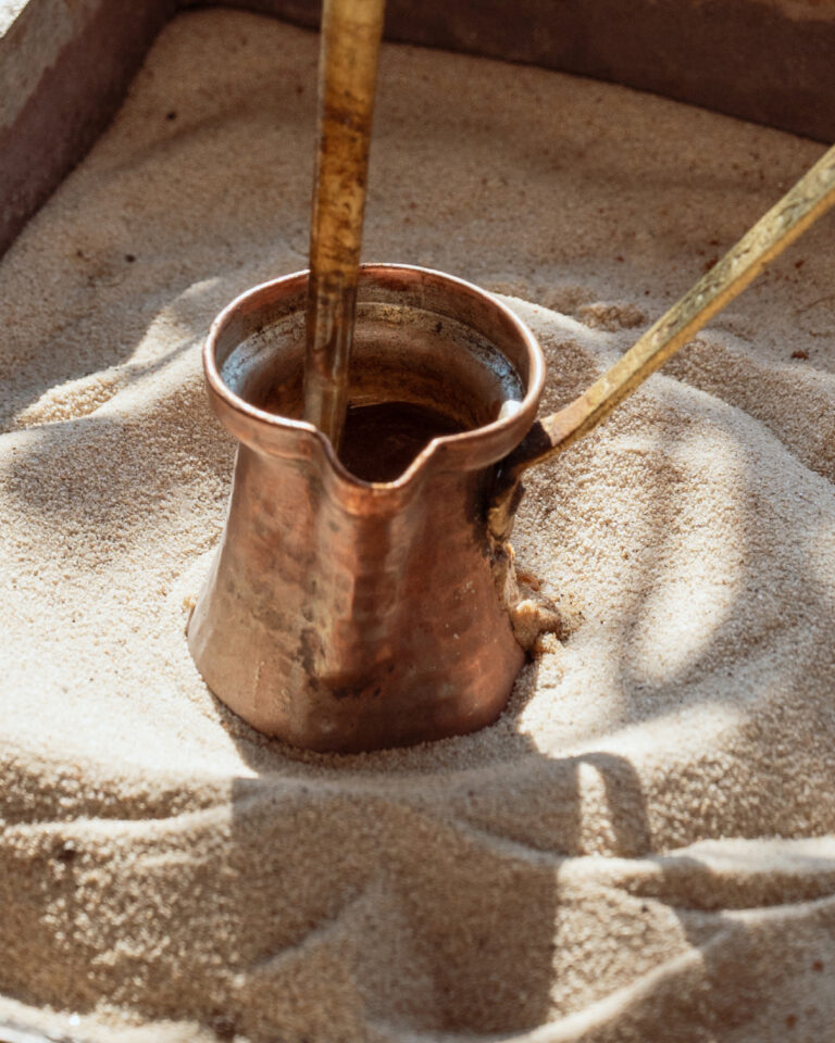 Traditional Greek coffee experience at Grecotel Creta Palace