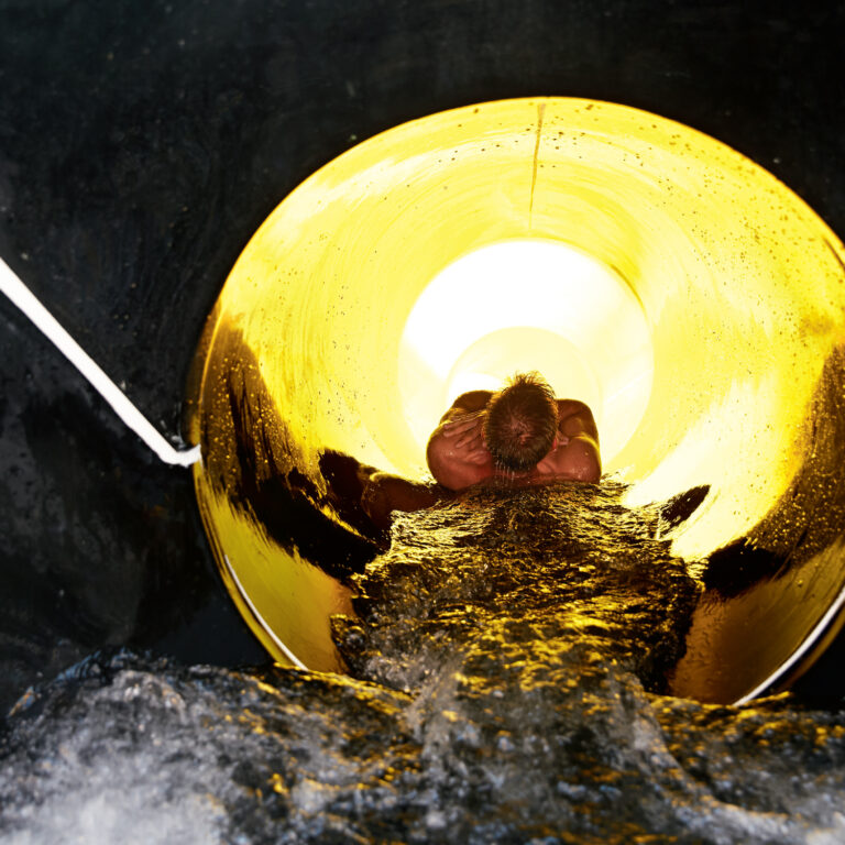 Water slide river pool activity at Grecotel Creta Palace