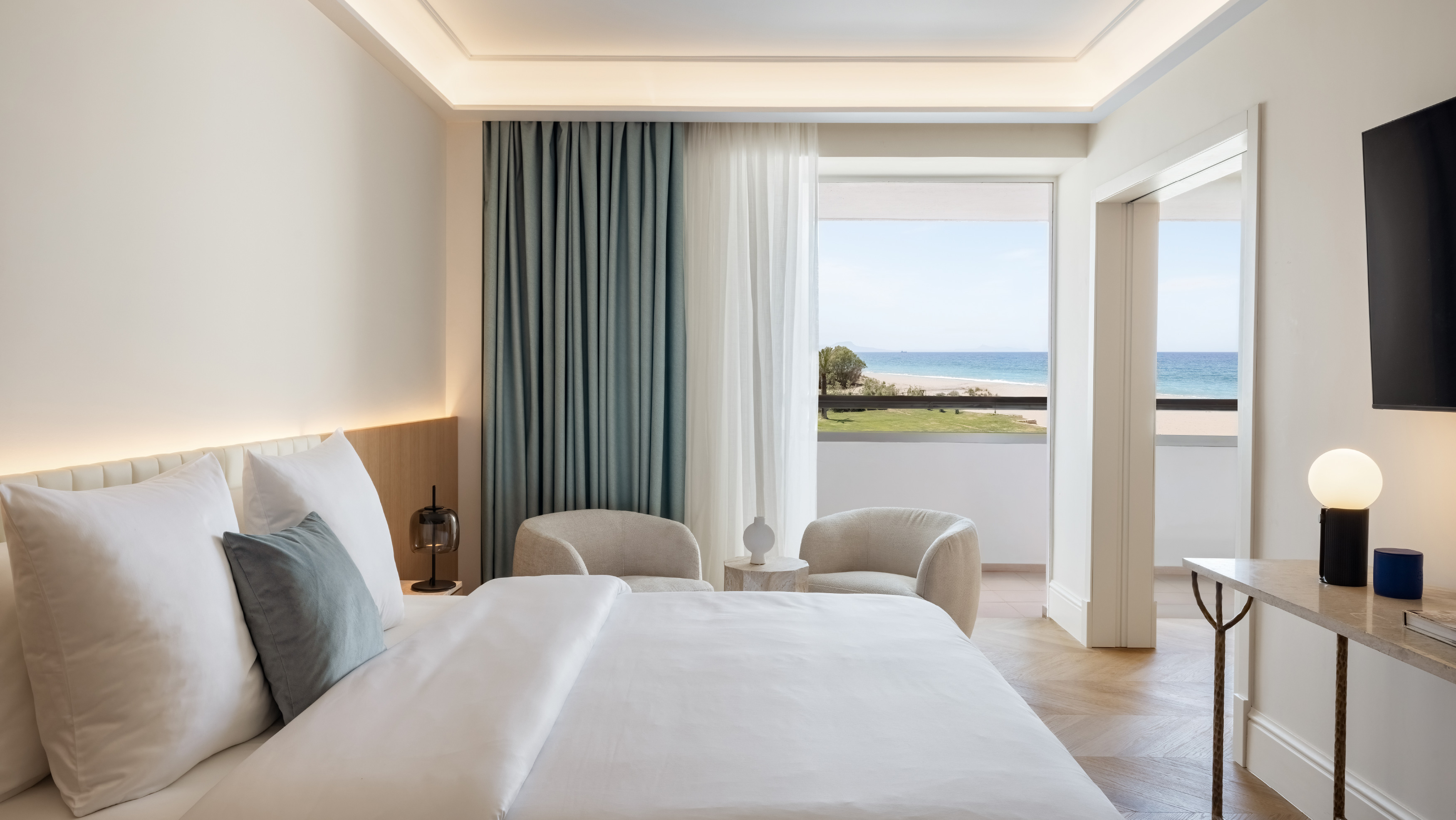 Family sea view room at Grecotel Creta Palace in Crete