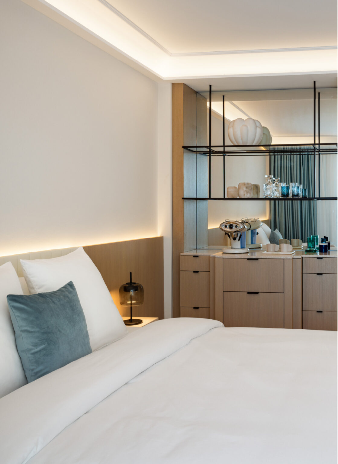Superior double room with panoramic sea view at Grecotel Creta Palace