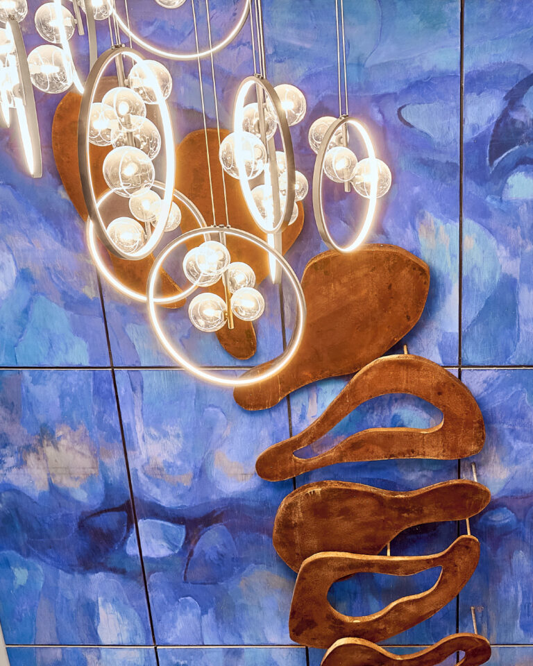 Interior design of family room at Grecotel Creta Palace