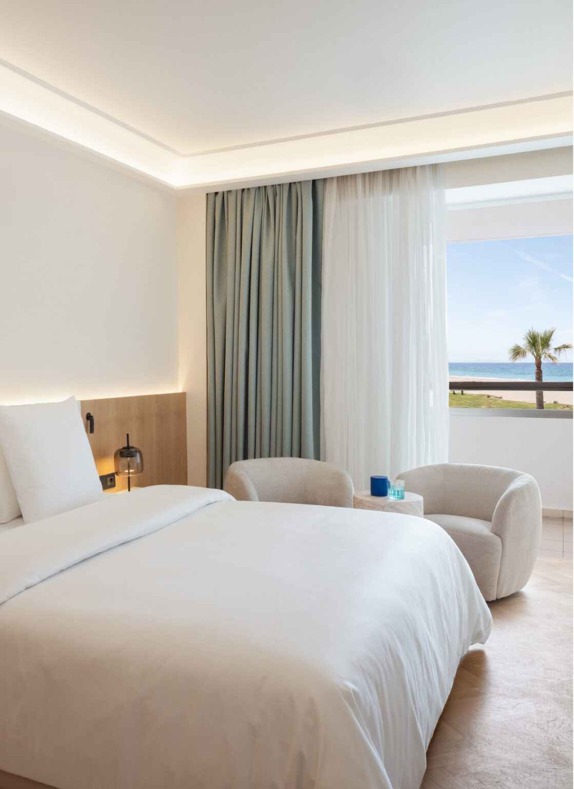 Family room with sea view at Grecotel Creta Palace