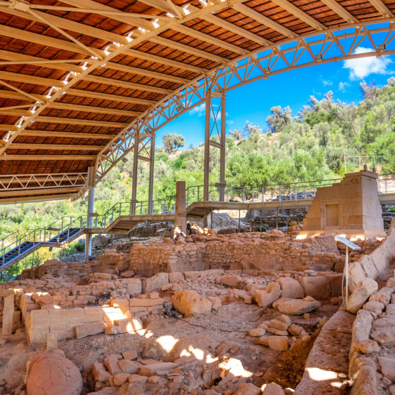Ancient Eleutherna cultural excursion near Grecotel Creta Palace