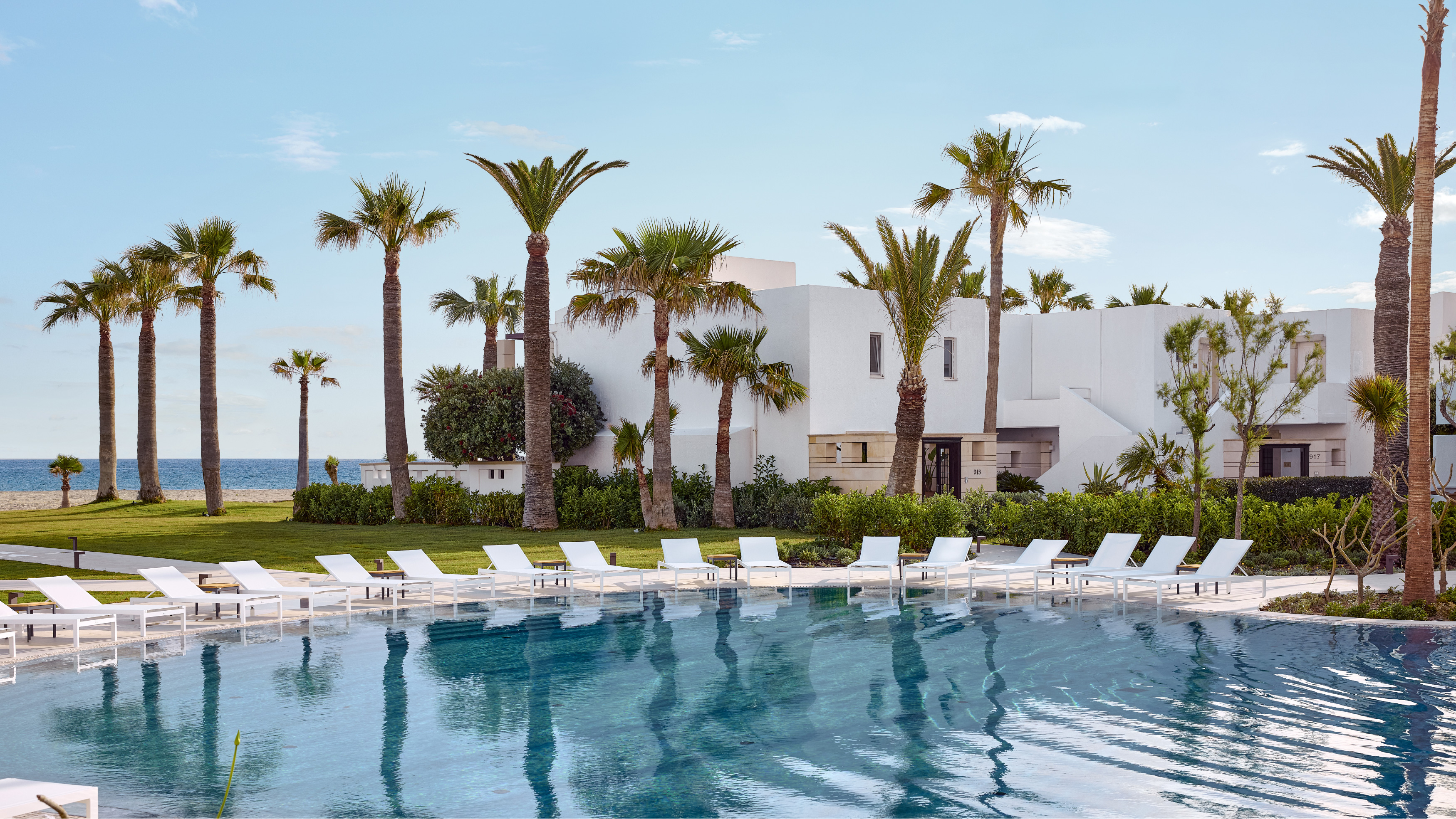 Luxury resort view of Grecotel Creta Palace in Crete