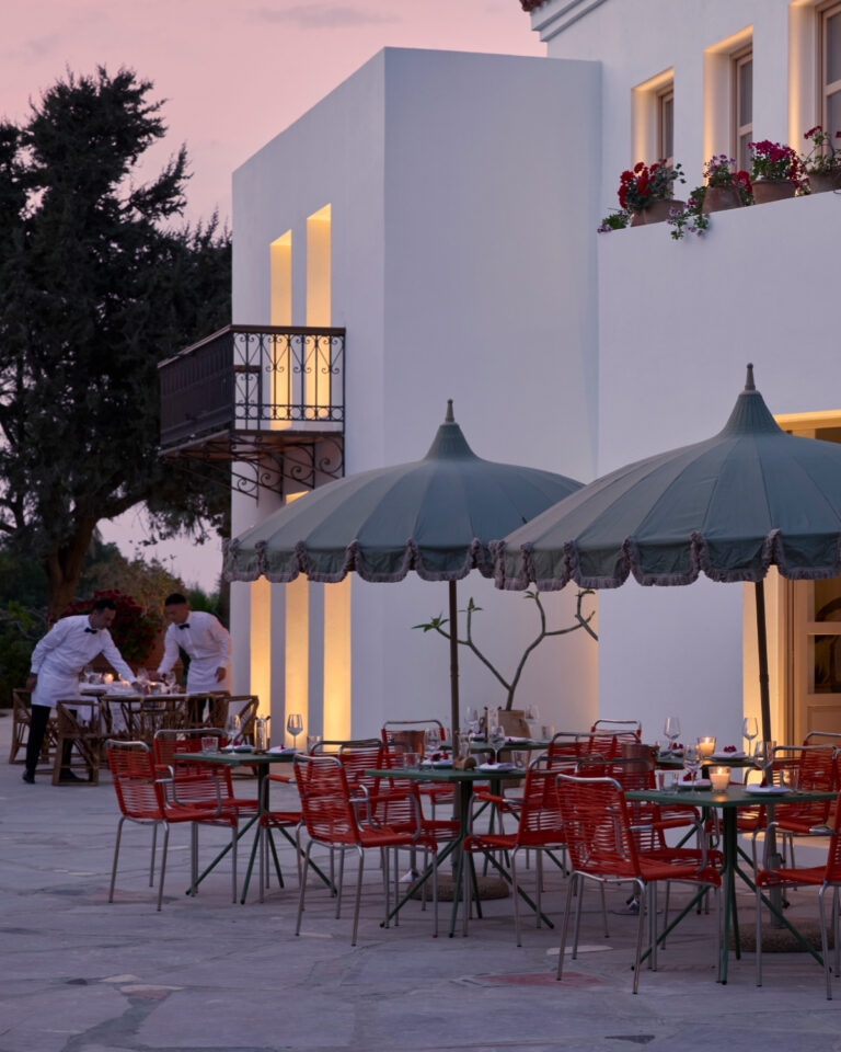 Antica taverna serving Mediterranean cuisine at Grecotel Creta Palace