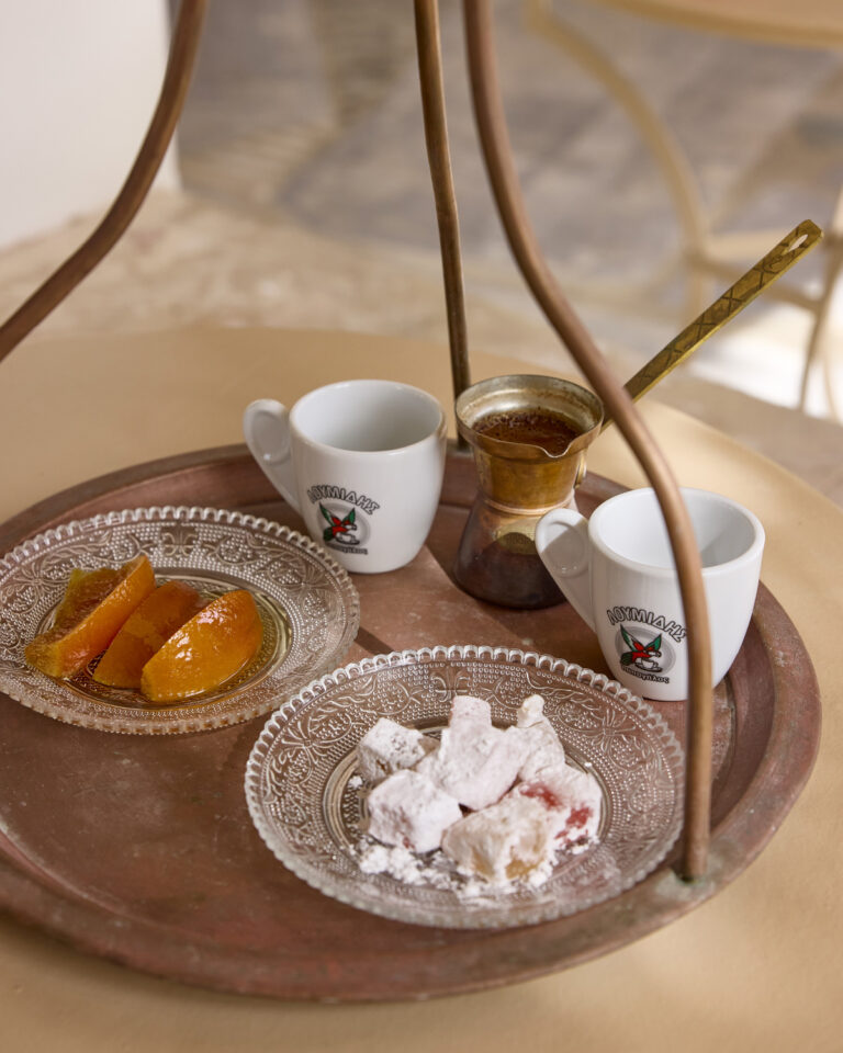 Kafeneion Beautiful Hellas lifestyle area at Grecotel Creta Palace