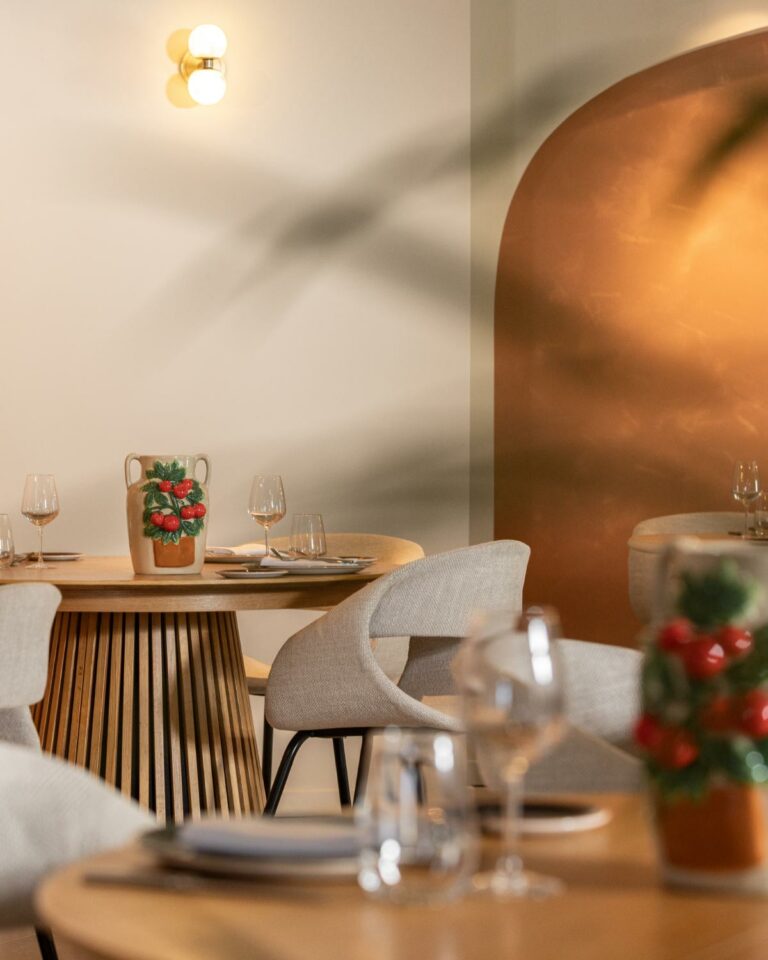 Perfect romantic dining setting at La Trattoria Grecotel Creta Palace