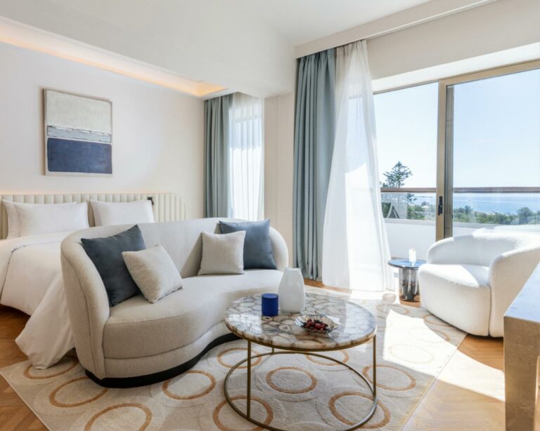 New family suites at Grecotel Creta Palace luxury resort in Crete