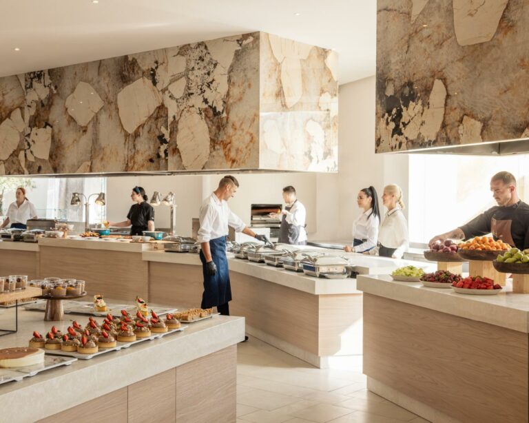 Buffet Restaurant at Grecotel Creta Palace