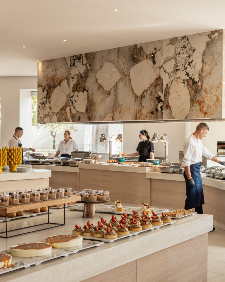 Labyrinth restaurant dining at Grecotel Creta Palace in Crete