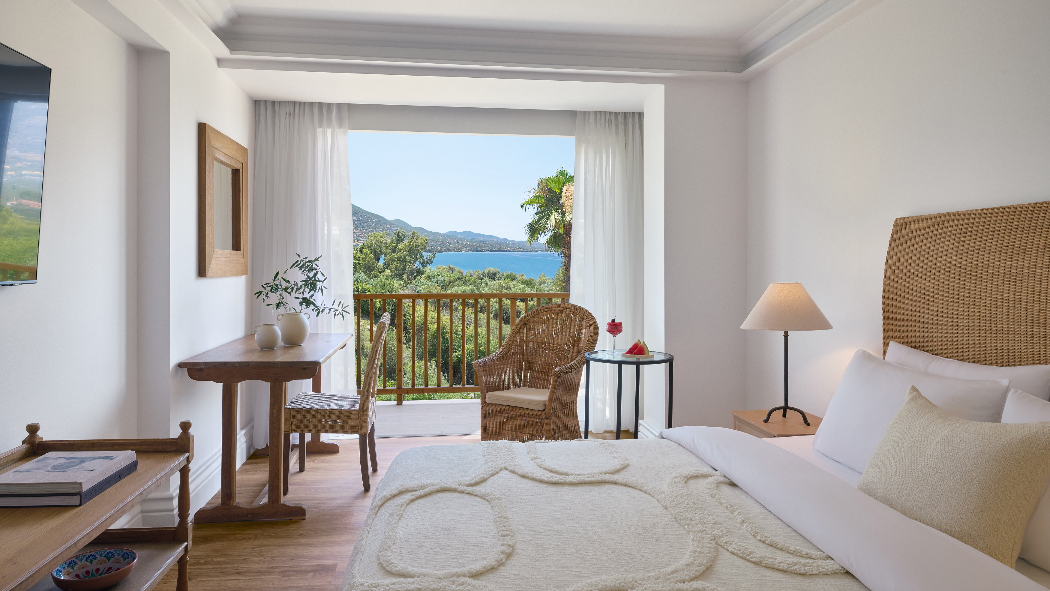Superior Room Side Sea View at Filoxenia Kalamata