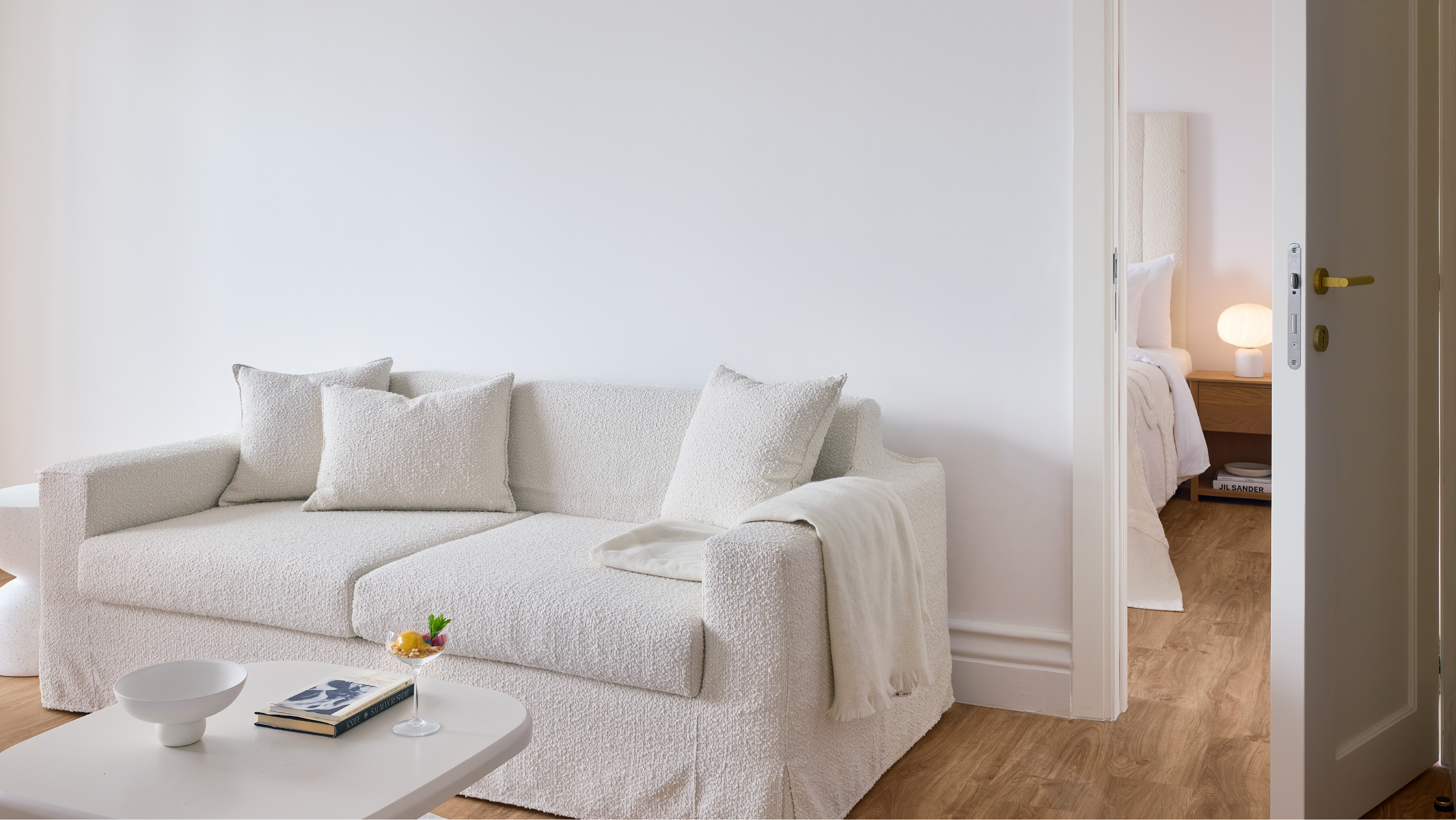 Interior of the Two Bedroom Luxury Suite with garden