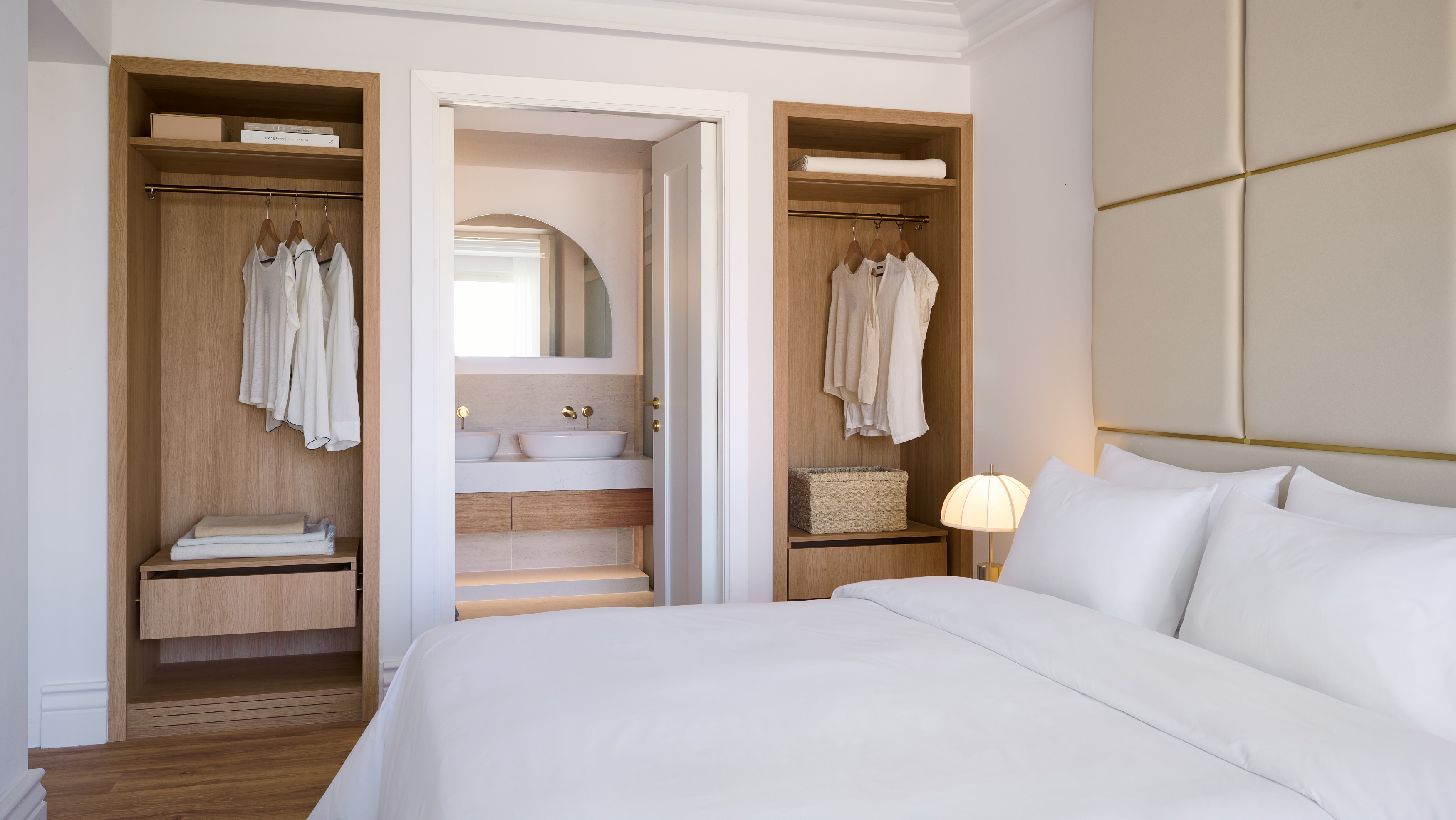 Garden views from the Two Bedroom Luxury Suite at Filoxenia Kalamata