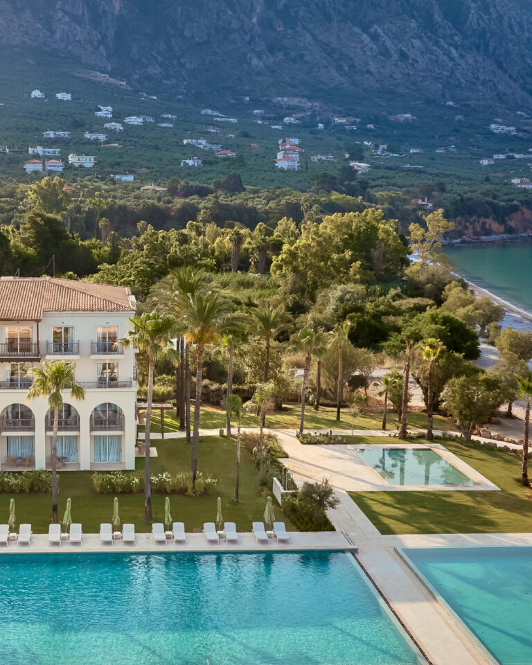 Panoramic resort views at Filoxenia Kalamata