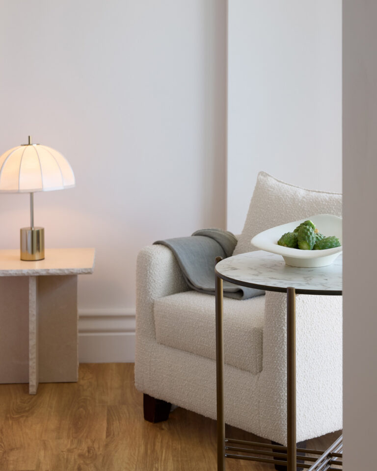 Interior details of the Two Bedroom Garden Suite
