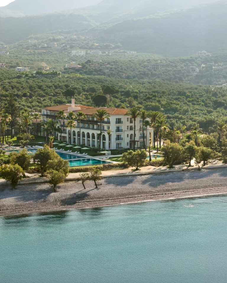 Panoramic views across Filoxenia Kalamata resort
