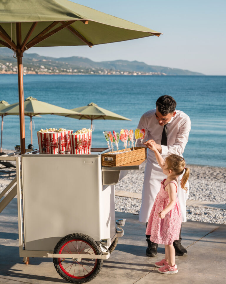 Children enjoying the swimming pool at Grecotel Filoxenia Kalamata