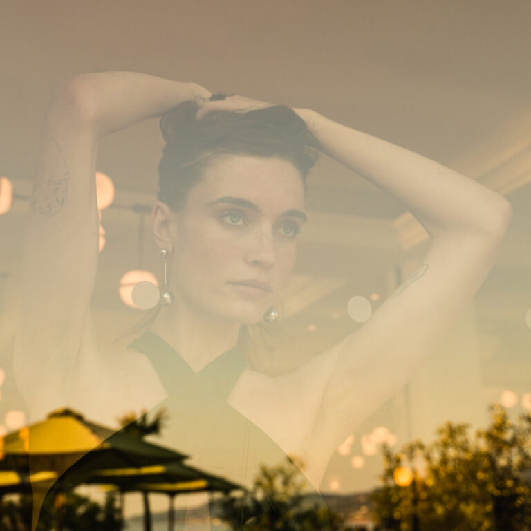Woman posing indoors at Filoxenia Kalamata