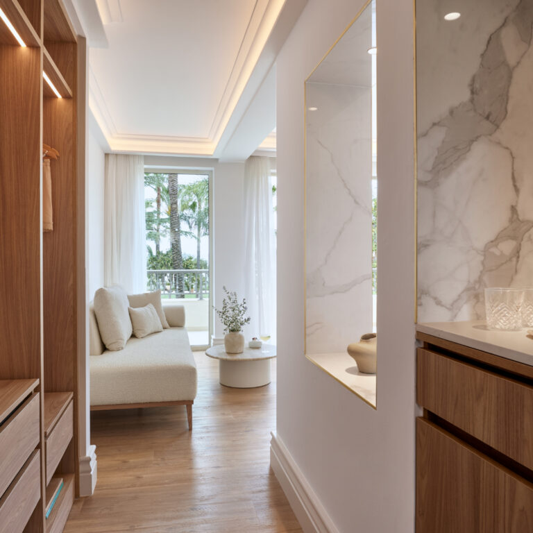 Elegant accommodation interior with sitting area at Grecotel Filoxenia Kalamata