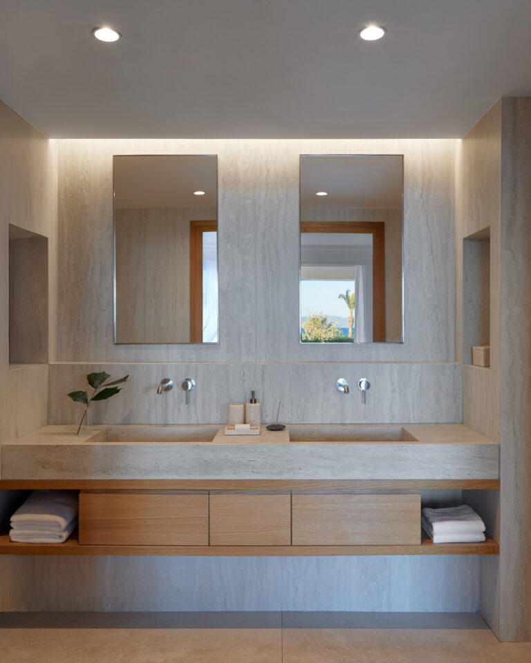 Deluxe villa interior details at LUXME Kos