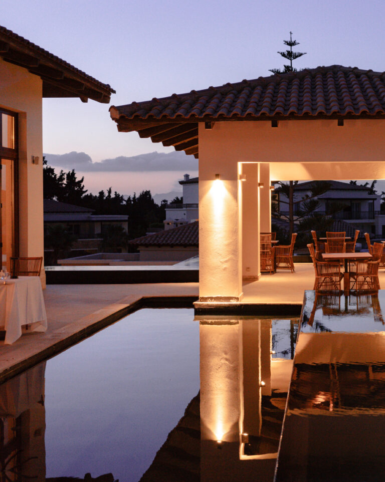 The Finicia Italian restaurant at LUXME Kos