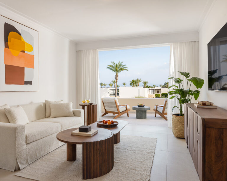 Luxury family suites at LUXME Kos with spacious interiors