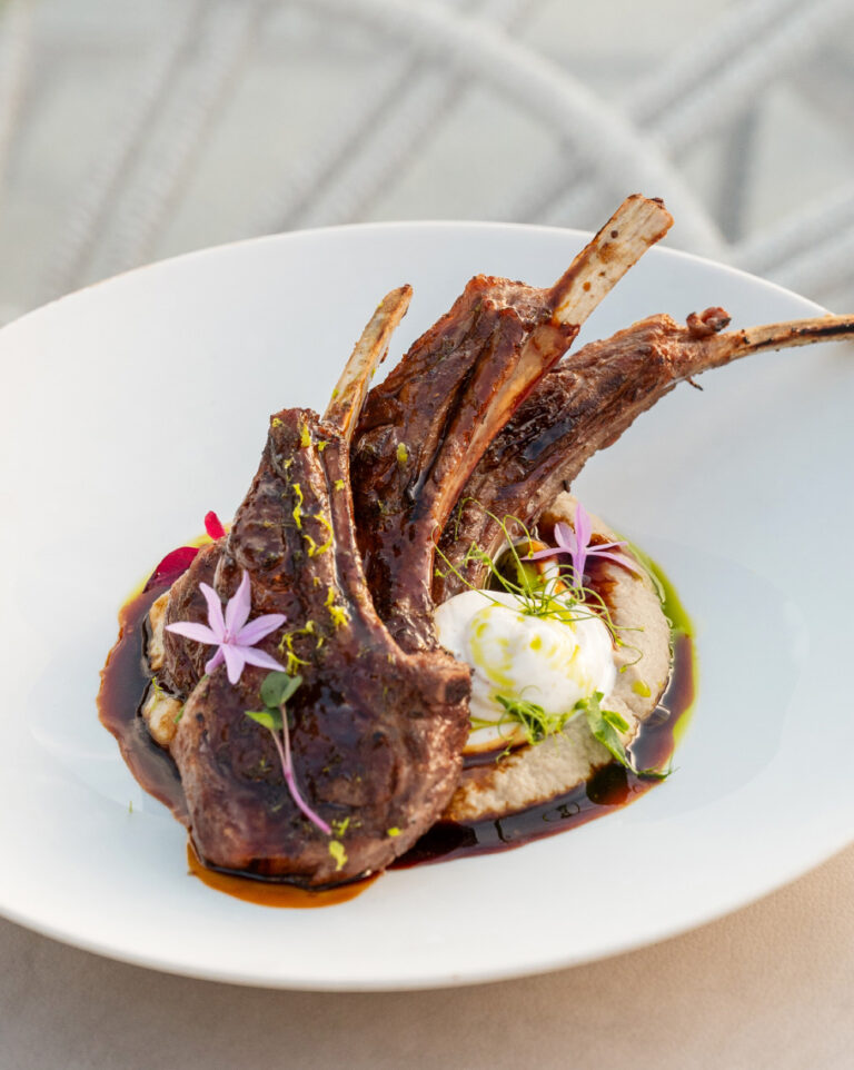 Italian hot stone specialties at Finicia LUXME Kos