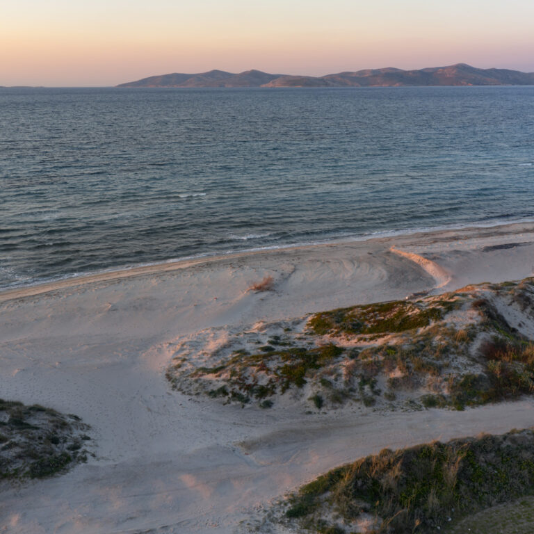Panoramic beach view at LUXME Kos