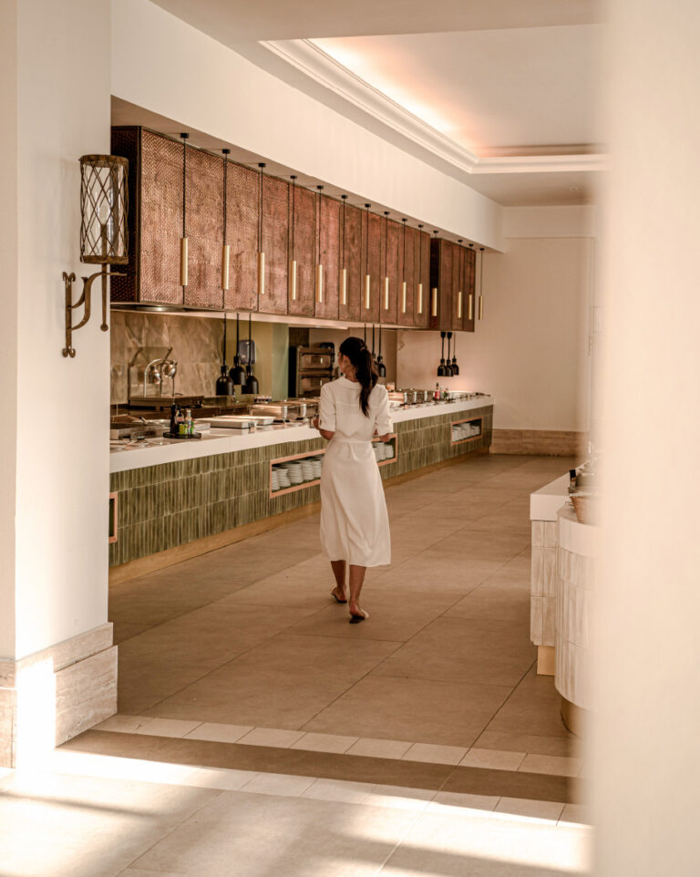 Mediterranean buffet dining at Lagoon Restaurant LUXME Kos