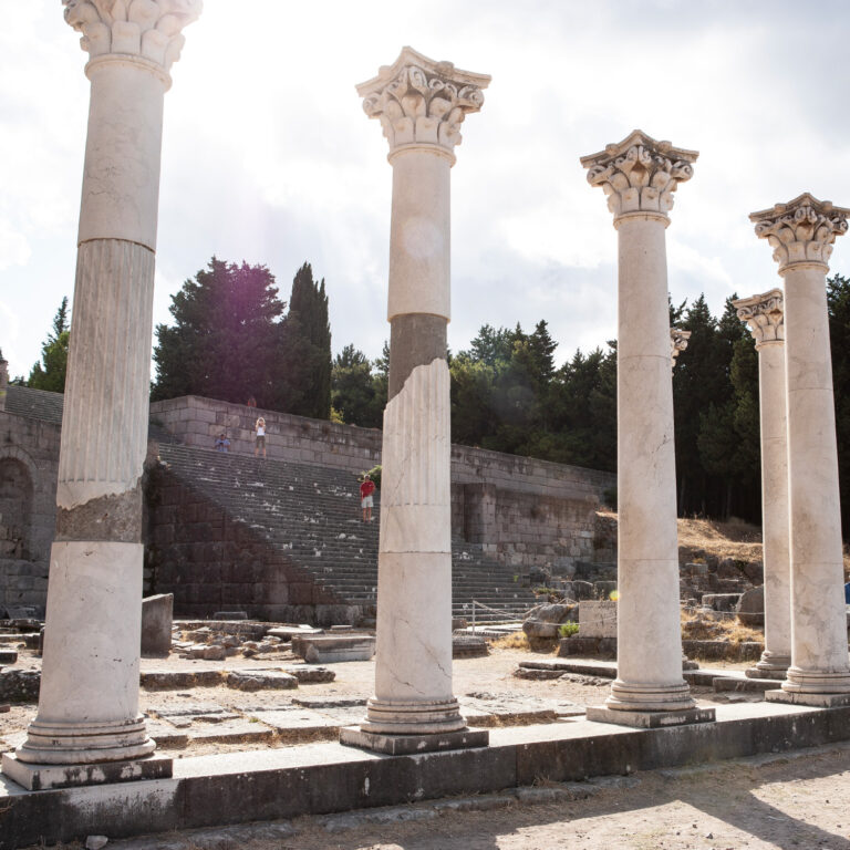 Hippocrates monument near LUXME Kos