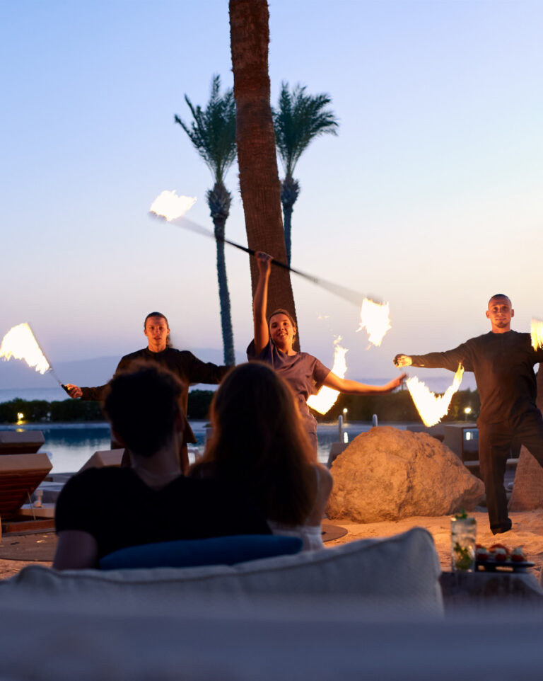 Evening entertainment at LUXME Kos
