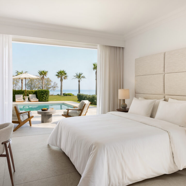 Accommodation details and room interiors