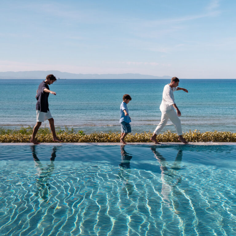 Family resort facilities and activities