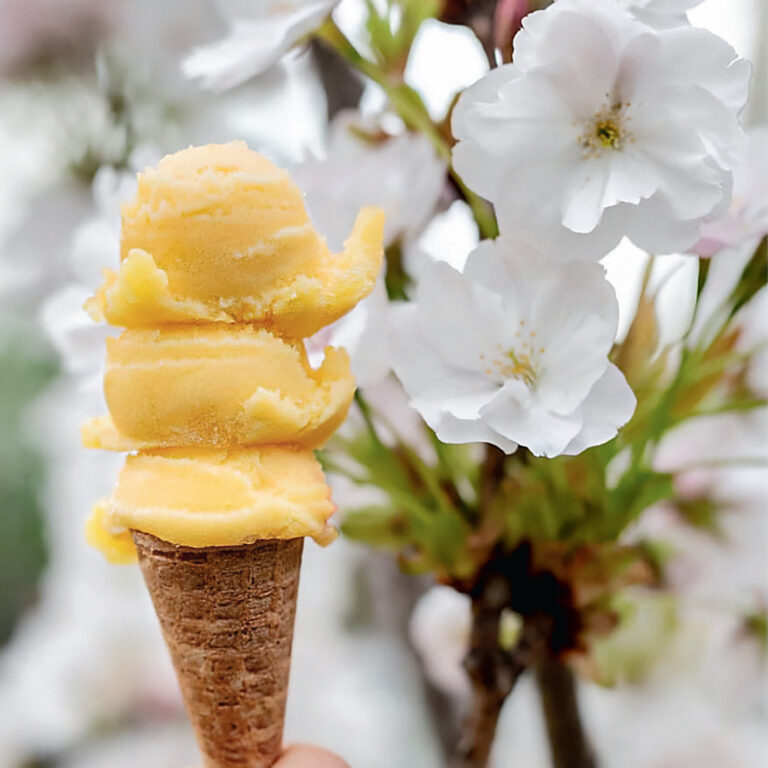 Ice cream cone at Grecotel LUXME White Crete.
