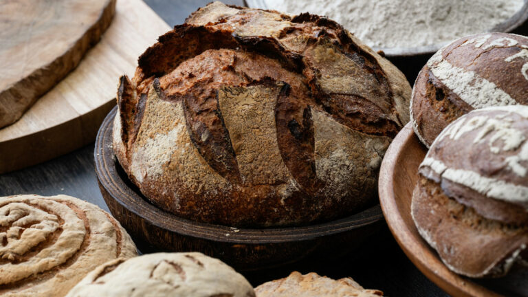 Artisan bread at The White Bakery at Grecotel LUXME White Crete.